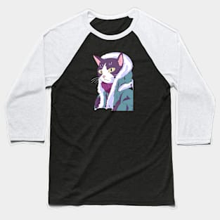 cat Baseball T-Shirt